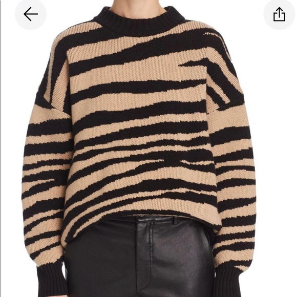 Anine Bing Cheyenne Cashmere Sweater Size L - Picture 7 of 8